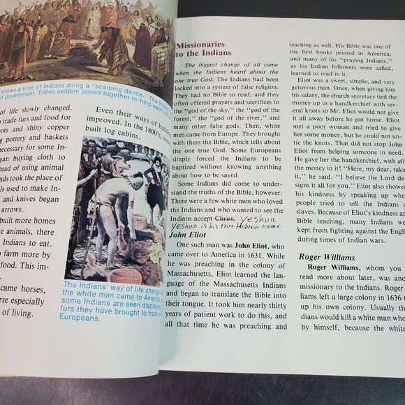 A Beka History Of Our United States 4th Grade Student Text Book Teachers Ed 1990 - Picture 6 of 14